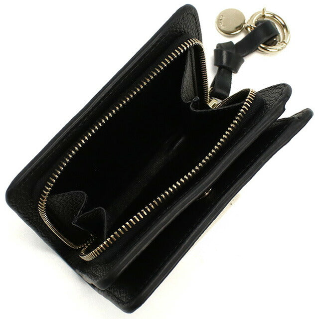 クロエ 二折財布小銭入付き レディース ブランド CHLOE スペイン CHC22WP765F57 BLACK ブラック 財布 CHL22WP765F57011