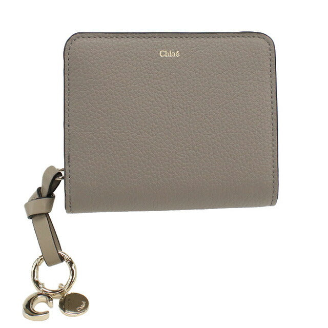 クロエ 二折財布小銭入付き レディース ブランド CHLOE スペイン CHC22WP765F57 CASHMERE GREY グレー系 財布 CHL22WP765F57021