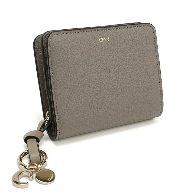 クロエ 二折財布小銭入付き レディース ブランド CHLOE スペイン CHC22WP765F57 CASHMERE GREY グレー系 財布 CHL22WP765F57021
