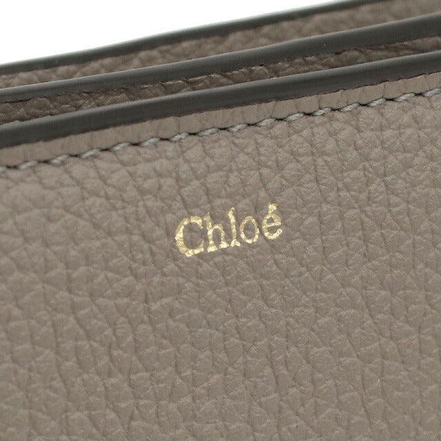 クロエ 二折財布小銭入付き レディース ブランド CHLOE スペイン CHC22WP765F57 CASHMERE GREY グレー系 財布 CHL22WP765F57021