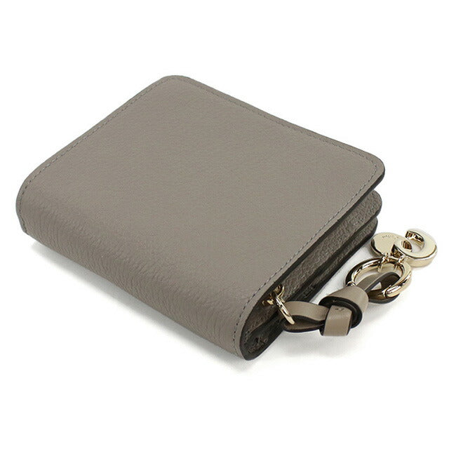クロエ 二折財布小銭入付き レディース ブランド CHLOE スペイン CHC22WP765F57 CASHMERE GREY グレー系 財布 CHL22WP765F57021