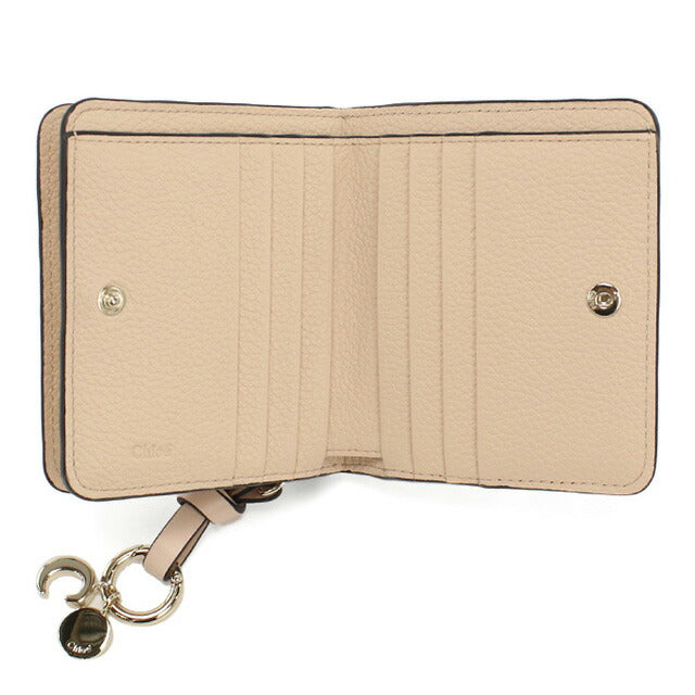 クロエ 二折財布小銭入付き レディース ブランド CHLOE スペイン CHC22WP765F57 CEMENT PINK ピンク系 財布 CHL22WP765F57041