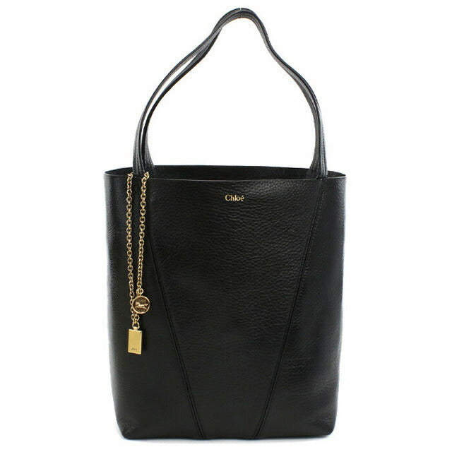 クロエ トートバッグ レディース ブランド CHLOE レザー CHC25SS811N84 ブラック バッグ CHL25SS811N84011