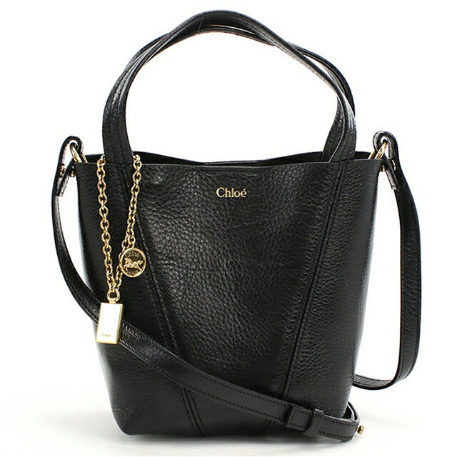 クロエ トートバッグ レディース ブランド CHLOE 2WAY CH25SS812N84 ブラック バッグ CHL25SS812N84011