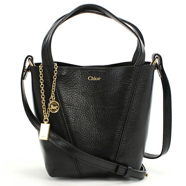 クロエ トートバッグ レディース ブランド CHLOE 2WAY CH25SS812N84 ブラック バッグ CHL25SS812N84011