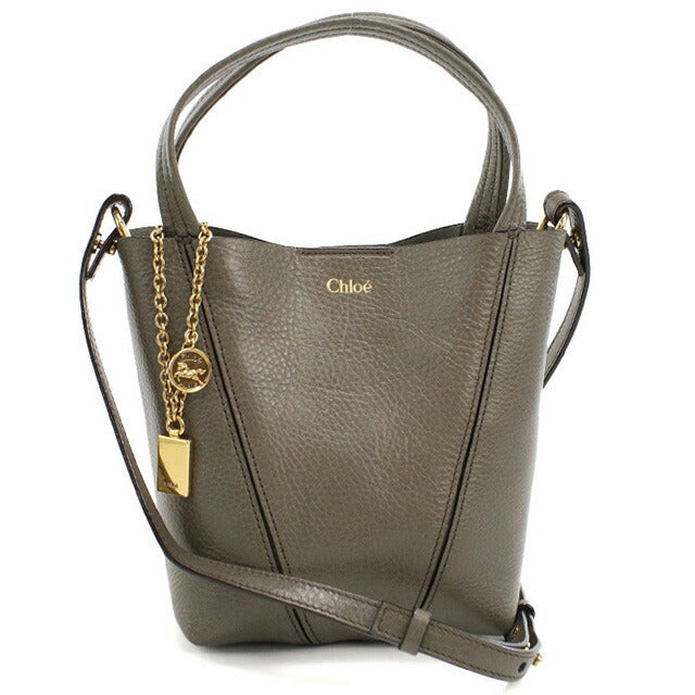 クロエ トートバッグ レディース ブランド CHLOE CH25SS812N84 グレー バッグ CHL25SS812N84021