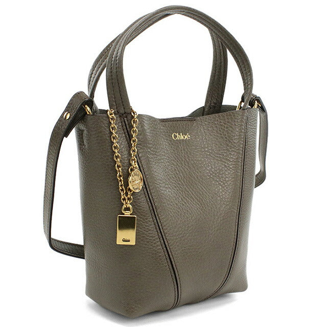 クロエ トートバッグ レディース ブランド CHLOE CH25SS812N84 グレー バッグ CHL25SS812N84021