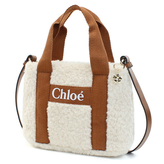 クロエ ハンドバッグ レディース ブランド CHLOE C10323 IVORY ホワイト系 ブラウン系 バッグ CHLC10323021