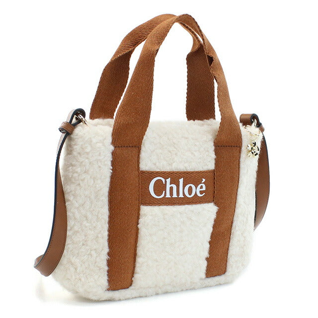 クロエ ハンドバッグ レディース ブランド CHLOE C10323 IVORY ホワイト系 ブラウン系 バッグ CHLC10323021