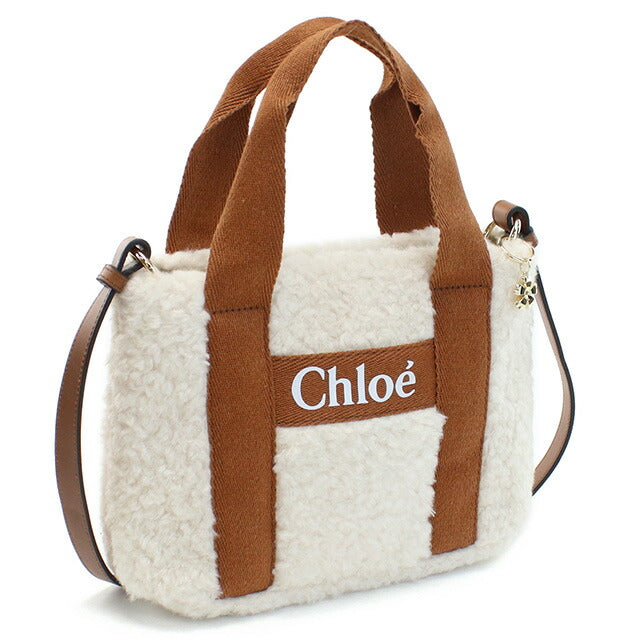 クロエ ハンドバッグ レディース ブランド CHLOE C10323 IVORY ホワイト系 ブラウン系 バッグ CHLC10323021