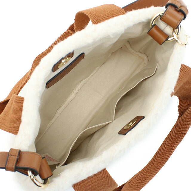 クロエ ハンドバッグ レディース ブランド CHLOE C10323 IVORY ホワイト系 ブラウン系 バッグ CHLC10323021