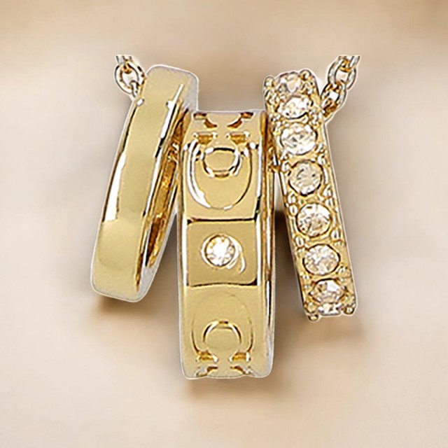 コーチ ネックレス レディース ブランド COACH CI902 ゴールド CI902-GLD-N-1