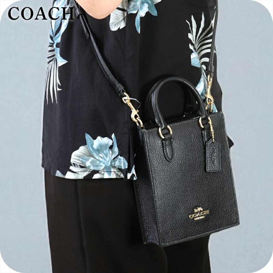 コーチ ショルダーバッグ レディース ブランド COACH レザー CJ500 IMBLK ブラック CJ500-IMBLK-1
