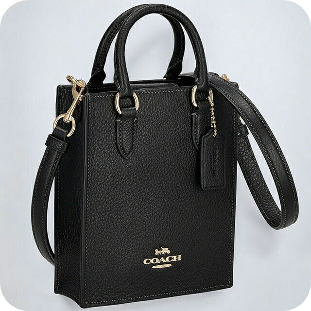コーチ ショルダーバッグ レディース ブランド COACH レザー CJ500 IMBLK ブラック CJ500-IMBLK-1