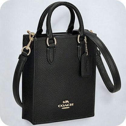 コーチ ショルダーバッグ レディース ブランド COACH レザー CJ500 IMBLK ブラック CJ500-IMBLK-1