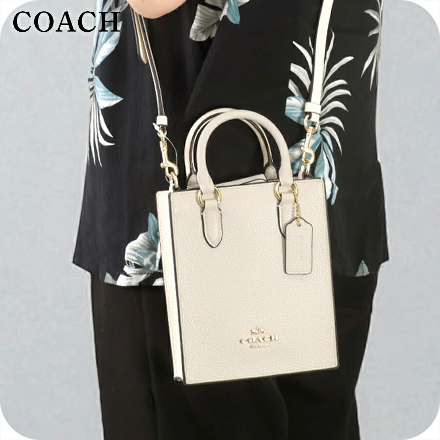 コーチ ショルダーバッグ レディース ブランド COACH レザー CJ500 IMCHK チョーク ホワイト CJ500-IMCHK-1