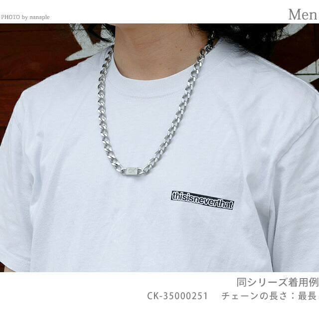 【新品】カルバンクライン   ジュエリー・アクセサリー メンズ 35000251 OUTLOOK カルバンクライン ネックレス メンズ ブランド CALVIN KLEIN OUTLOOK