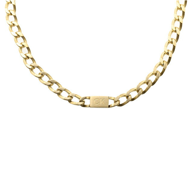カルバンクライン ネックレス メンズ ブランド CALVIN KLEIN OUTLOOK 35000252 ゴールド アクセサリー CK-35000252
