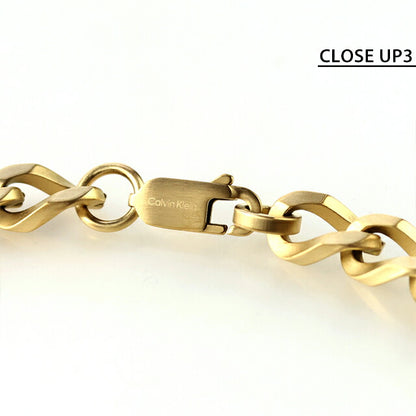 カルバンクライン ネックレス メンズ ブランド CALVIN KLEIN OUTLOOK 35000252 ゴールド アクセサリー CK-35000252