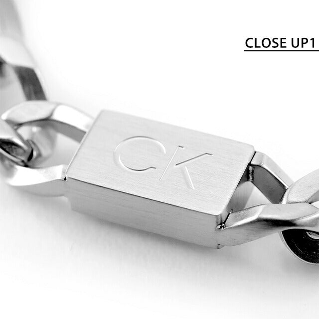 カルバンクライン ブレスレット メンズ ブランド CALVIN KLEIN OUTLOOK 35000254 シルバー アクセサリー CK-35000254