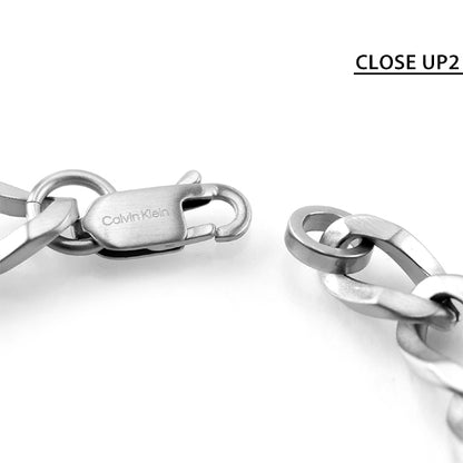 カルバンクライン ブレスレット メンズ ブランド CALVIN KLEIN OUTLOOK 35000254 シルバー アクセサリー CK-35000254