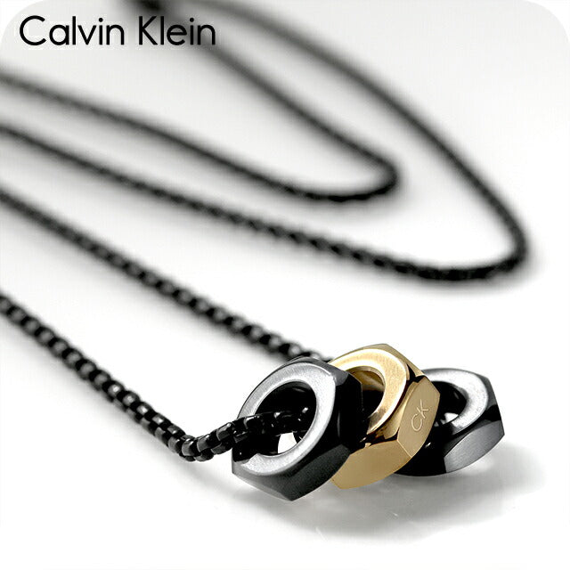 【新品】カルバンクライン   ジュエリー・アクセサリー メンズ 35000259 LATCH カルバンクライン ネックレス メンズ ブランド CALVIN KLEIN LATCH