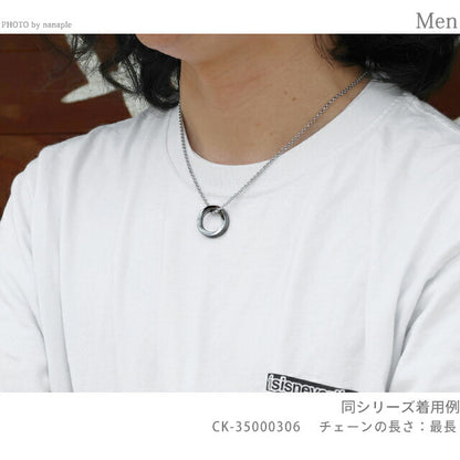 カルバンクライン ネックレス メンズ ブランド CALVIN KLEIN TWISTED RING 35000306 シルバー アクセサリー CK-35000306