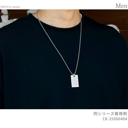 カルバンクライン ネックレス メンズ ブランド CALVIN KLEIN ICONIC プレート 35000404 シルバー アクセサリー CK-35000404