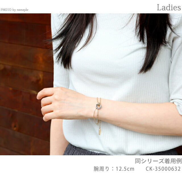 カルバンクライン ブレスレット レディース ブランド CALVIN KLEIN DUALITY 35000632 ゴールド シルバー アクセサリー CK-35000632