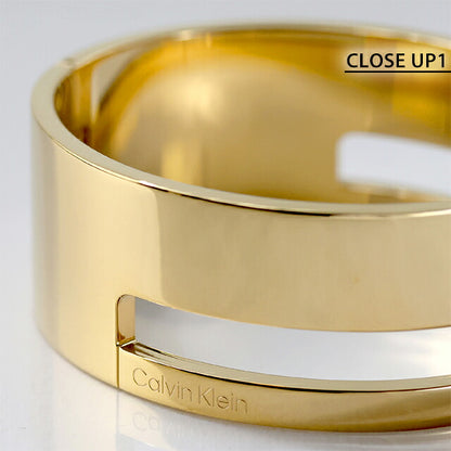 カルバンクライン ブレスレット レディース ブランド Calvin Klein ジオメトリック 35000673 ゴールド アクセサリー CK-35000673