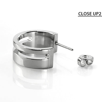 カルバンクライン ピアス レディース ブランド Calvin Klein ジオメトリック スタッド 両耳用 35000677 シルバー アクセサリー CK-35000677