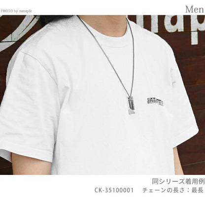カルバンクライン ネックレス メンズ ブランド CALVIN KLEIN ELECTRCIC プレート 35100001 シルバー アクセサリー CK-35100001