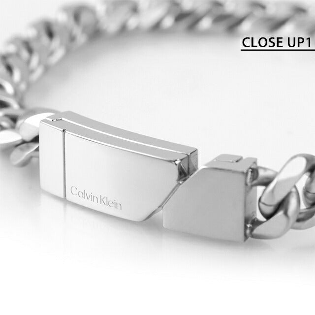 カルバンクライン ブレスレット メンズ ブランド CALVIN KLEIN ELECTRCIC 35100006 シルバー アクセサリー CK-35100006