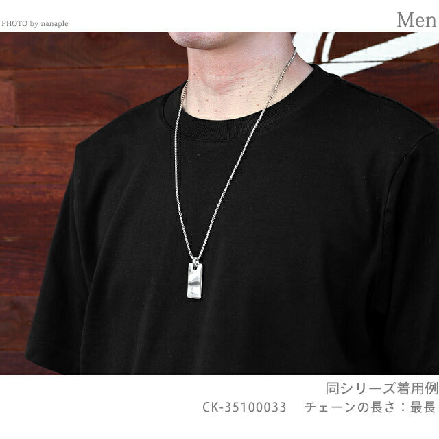 カルバンクライン ネックレス メンズ ブランド CALVIN KLEIN METALLIC