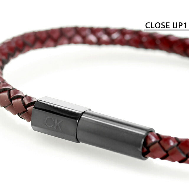 カルバンクライン ブレスレット メンズ ブランド CALVIN KLEIN INDUSTRIAL FACETS 35100045 ボルドー アクセサリー CK-35100045