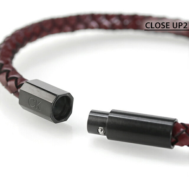 カルバンクライン ブレスレット メンズ ブランド CALVIN KLEIN INDUSTRIAL FACETS 35100045 ボルドー アクセサリー CK-35100045