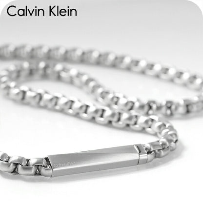 カルバンクライン ネックレス メンズ ブランド CALVIN KLEIN ICONIC ID 35100054 シルバー アクセサリー CK-35100054