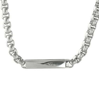 カルバンクライン ネックレス メンズ ブランド CALVIN KLEIN ICONIC ID 35100054 シルバー アクセサリー CK-35100054