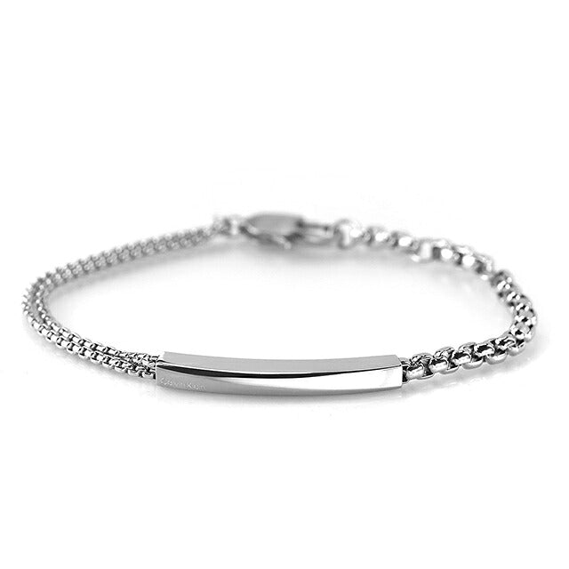 カルバンクライン ブレスレット メンズ ブランド Calvin Klein ICONIC ID 35100058 シルバー アクセサリー CK-35100058