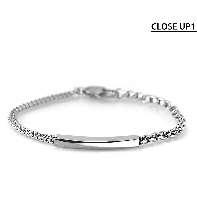 カルバンクライン ブレスレット メンズ ブランド Calvin Klein ICONIC ID 35100058 シルバー アクセサリー CK-35100058
