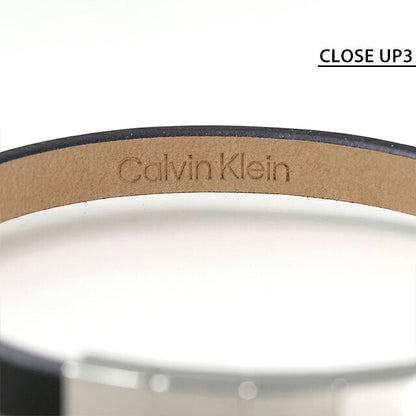 カルバンクライン ブレスレット メンズ ブランド Calvin Klein MINIMALISTIC SQUARES 35100062 ブラック シルバー アクセサリー CK-35100062