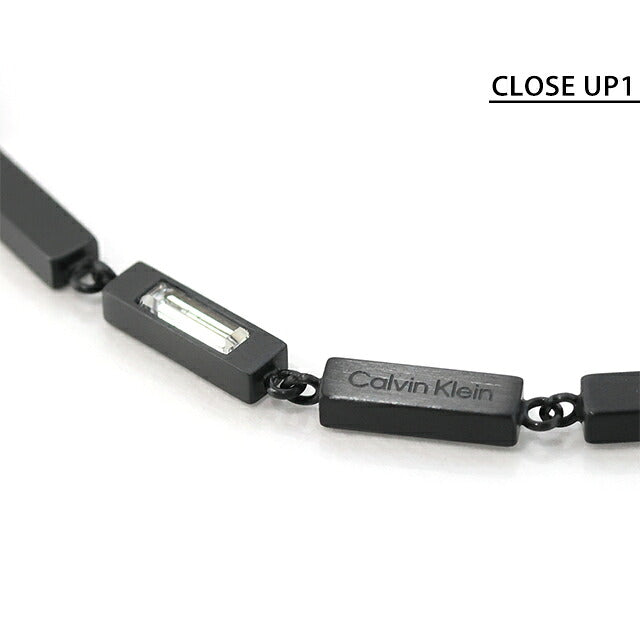 カルバンクライン ブレスレット メンズ レディース 男性 女性 男女兼用 ブランド Calvin Klein エッセンシャルリンクス 35100074 ブラック 黒 CK-35100074