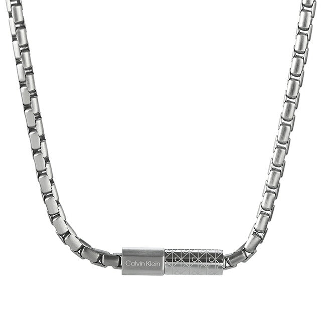カルバンクライン ネックレス メンズ ブランド Calvin Klein コンタードバレル 35100092 シルバー アクセサリー CK-35100092