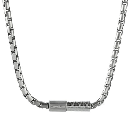 カルバンクライン ネックレス メンズ ブランド Calvin Klein コンタードバレル 35100092 シルバー アクセサリー CK-35100092