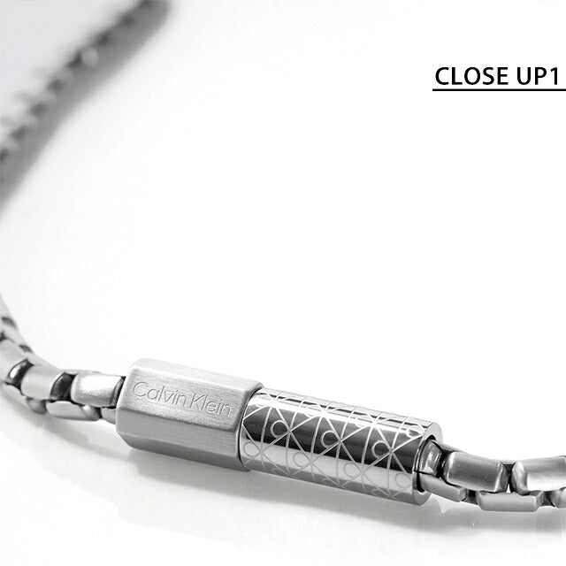 カルバンクライン ネックレス メンズ ブランド Calvin Klein コンタードバレル 35100092 シルバー アクセサリー CK-35100092