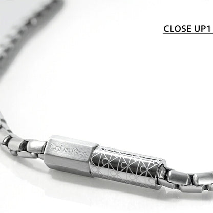 カルバンクライン ネックレス メンズ ブランド Calvin Klein コンタードバレル 35100092 シルバー アクセサリー CK-35100092