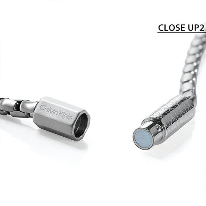 カルバンクライン ネックレス メンズ ブランド Calvin Klein コンタードバレル 35100092 シルバー アクセサリー CK-35100092