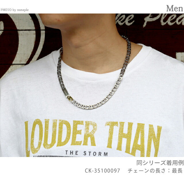 カルバンクライン ネックレス メンズ ブランド Calvin Klein キャンディッド 35100097 シルバー アクセサリー CK-35100097