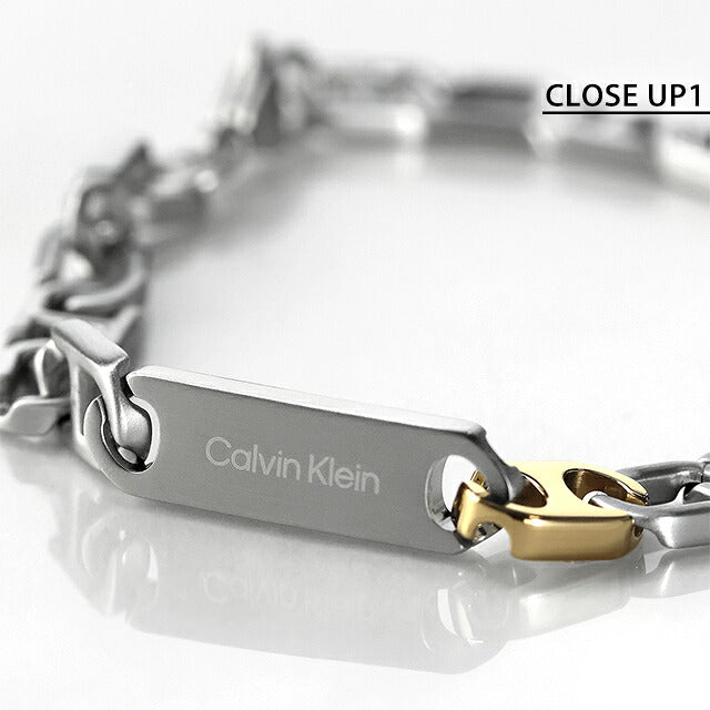 カルバンクライン ブレスレット メンズ ブランド Calvin Klein キャンディッド 35100098 シルバー アクセサリー CK-35100098