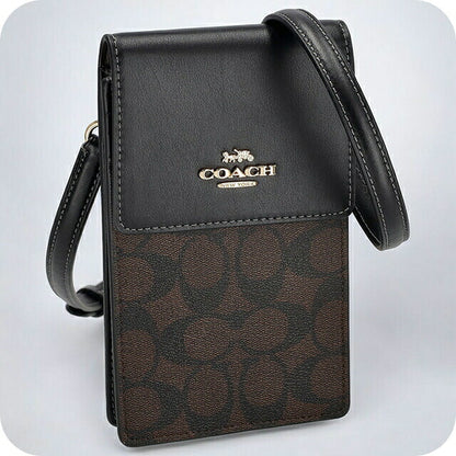 コーチ ショルダーバッグ レディース ブランド COACH シグネチャー CM234 IMAA8 1 ブラウン/ブラック CM234-IMAA8-1